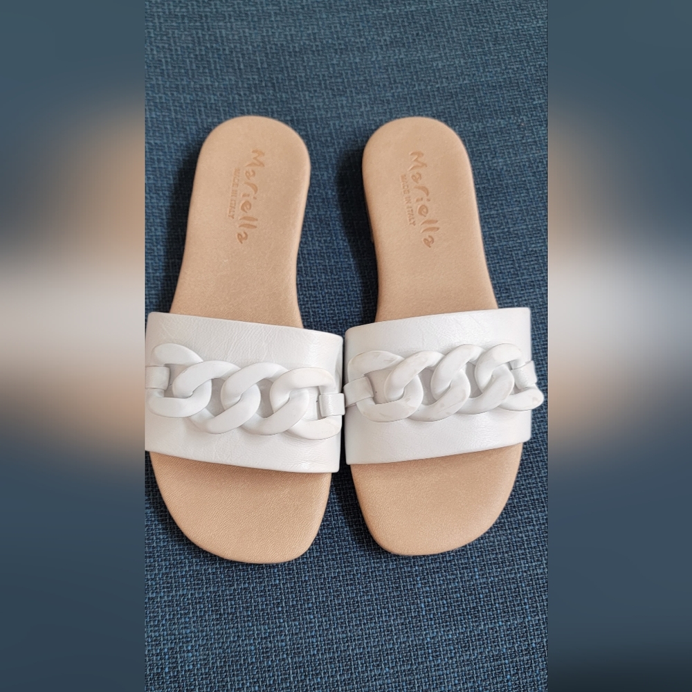 White Sandals sz 7.5